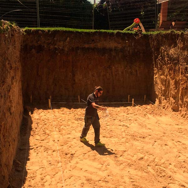 Vaciados para piscinas en Madrid. Cobaleda Excavaciones